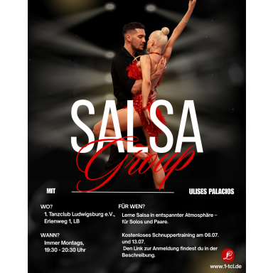 Salsa Gruppe Neu: ab 14.9. 19:30 Uhr